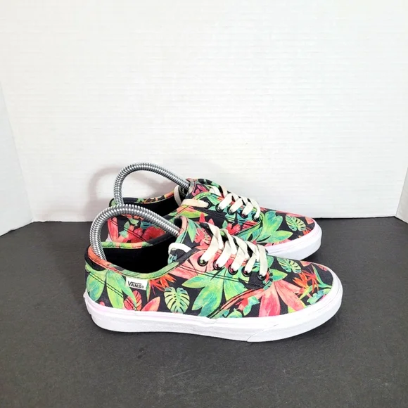 Vans Shoes Vans Hawaiian Tropical Floral Print Skate Shoes